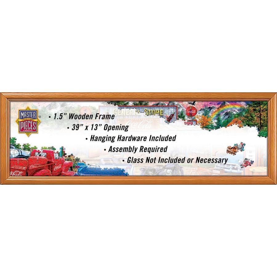 Wood Panoramic Jigsaw Puzzle Frame - 13" x 39" (ONLINE ORDER ONLY)