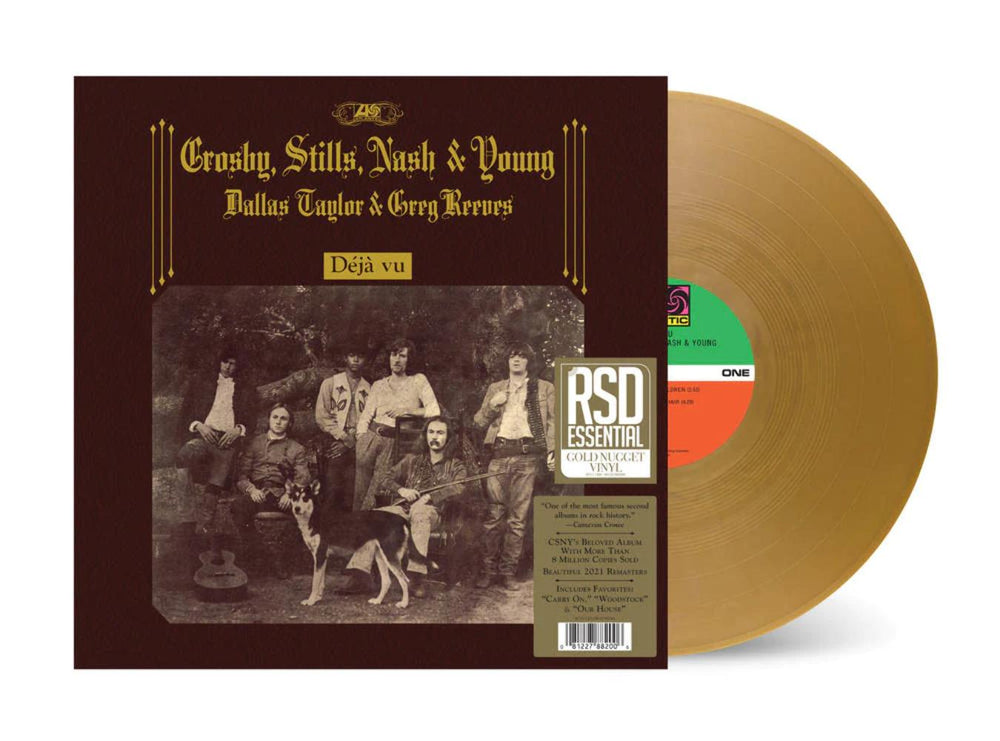 Crosby Stills Nash & Young - Deja Vu (RSD Essential Edition, Gold Nugget Vinyl) [Vinyl] (ONLINE ORDER ONLY)