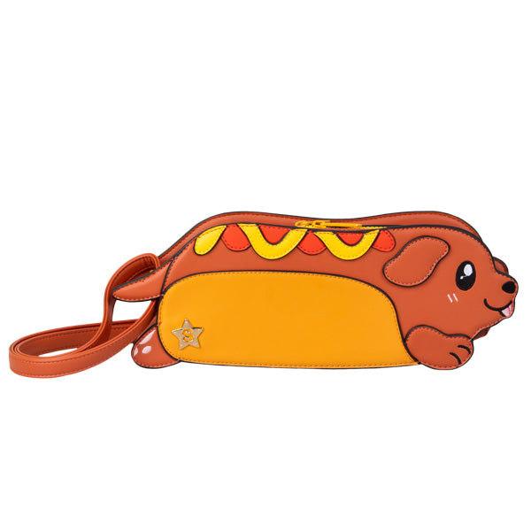 Squishable Dachshund Hot Dog Crossbody Purse (ONLINE ORDER ONLY)