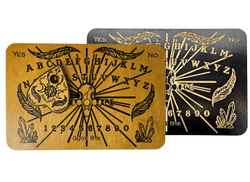 Medium Crow & Crystal Spirit Board - Light Stain (ONLINE ORDER ONLY)