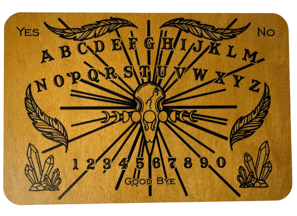 Medium Crow & Crystal Spirit Board - Black (ONLINE ORDER ONLY)