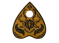 Small Crow & Crystal Spirit Board - Black (ONLINE ORDER ONLY)