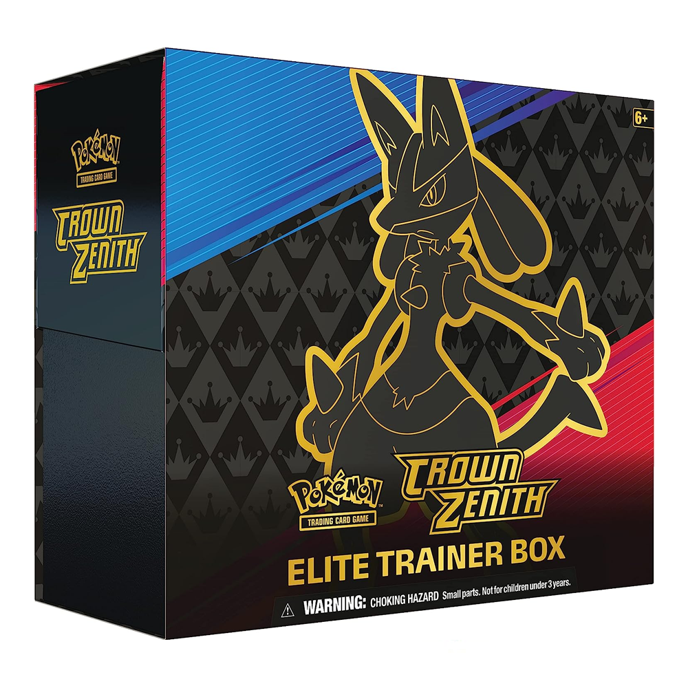 Pokemon Trading Card Game: Crown Zenith Elite Trainer Box (ONLINE ORDER ONLY)