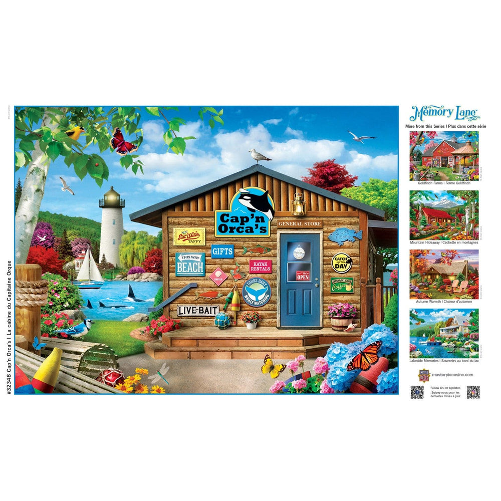 Memory Lane - Cap'n Orca's 300 Piece EZ Grip Jigsaw Puzzle (ONLINE ORDER ONLY)