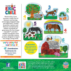 Eric Carle - Farm Life 6-Pack Mini Shaped Jigsaw Puzzles (ONLINE ORDER ONLY)