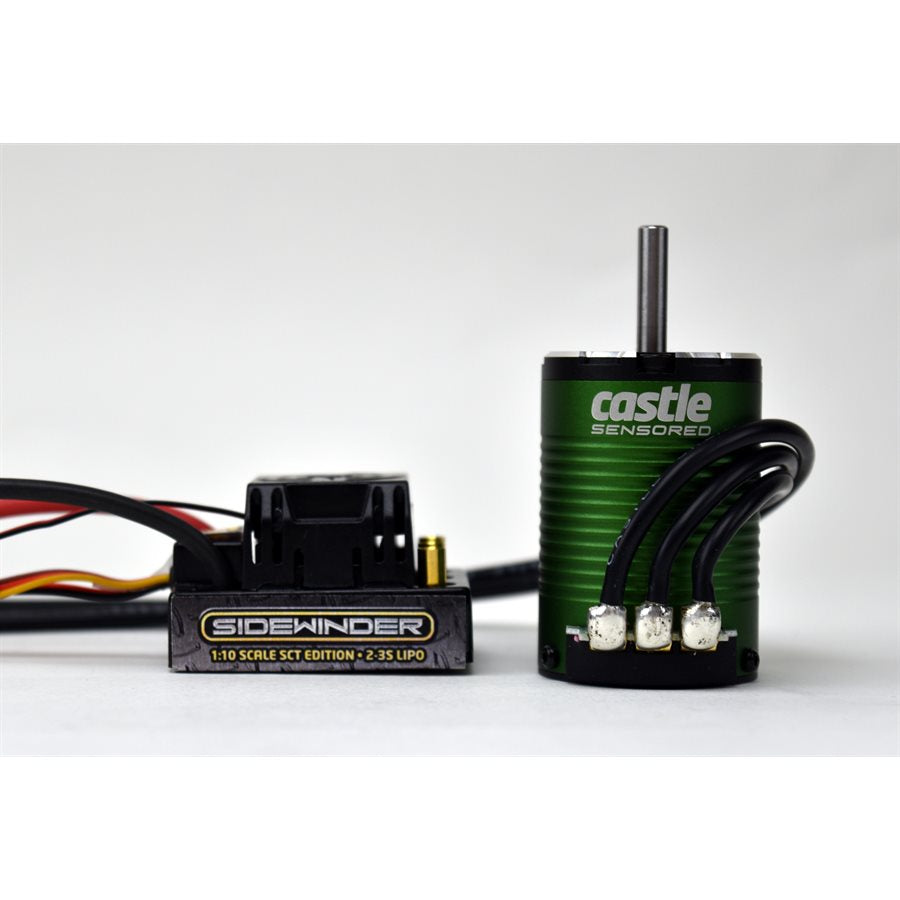 Castle Creations Sidewinder SCT Waterproof Combo Sensored 1410 Motor 3800Kv (ONLINE ORDER ONLY)