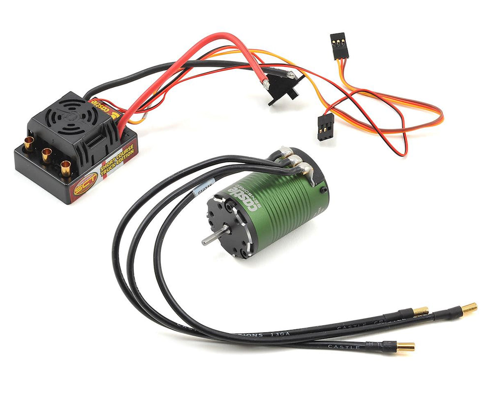Castle Creations Sidewinder SCT Waterproof Combo Sensored 1410 Motor 3800Kv (ONLINE ORDER ONLY)