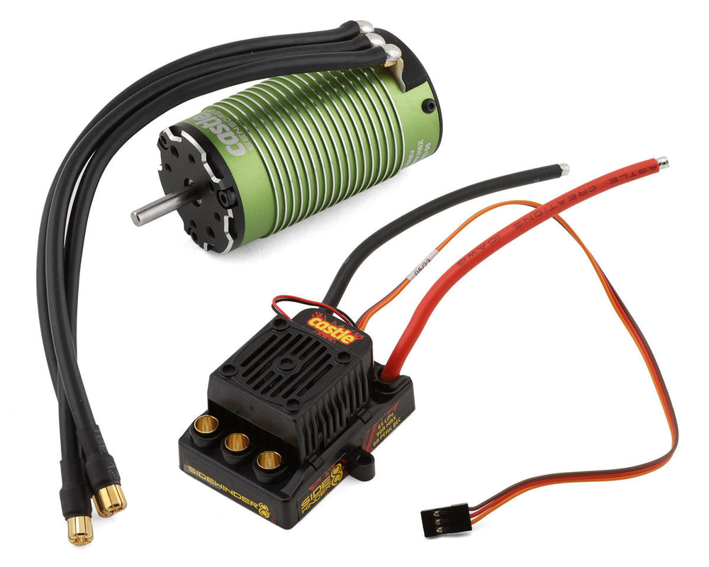 Castle Creations Sidewinder 1/8 Brushless ESC Combo 1515 V2 Sensored Motor 2200kV (ONLINE ORDER ONLY)