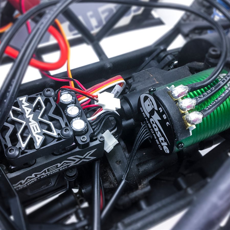 Castle Creations Mamba X 1/10 Brushless Combo 1406 Sensored Motor 4600kV (ONLINE ORDER ONLY)