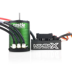 Castle Creations Mamba X 1/10 Brushless Combo 1406 Sensored Motor 4600kV (ONLINE ORDER ONLY)