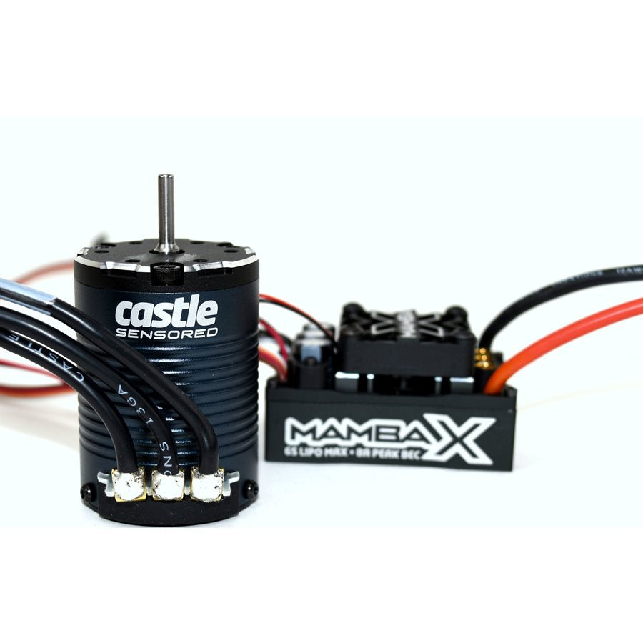 Castle Creations Mamba X ESC Waterproof Sensored Brushless Combo 2280kV Slate (ONLINE ORDER ONLY)