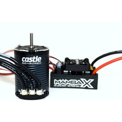 Castle Creations Mamba X ESC Waterproof Sensored Brushless Combo 2280kV Slate (ONLINE ORDER ONLY)