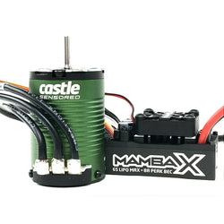 Castle Creations Mamba X SCT 1/10 Brushless Combo 1410 Sensored Motor 3800kV (ONLINE ORDER ONLY)