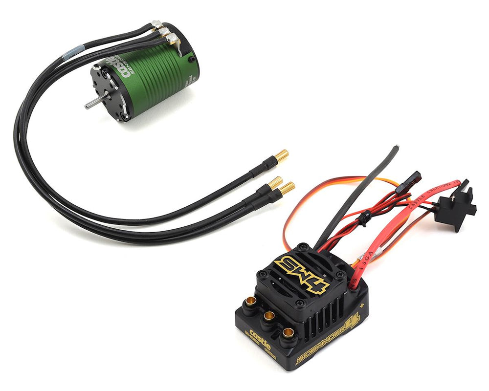 Castle Creations Sidewinder SW4 Waterproof 1/10 ESC Motor Combo 1415 2400kV MT Edition (ONLINE ORDER ONLY)