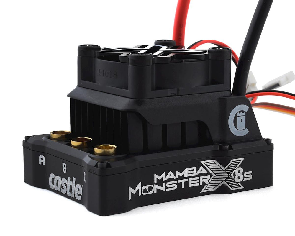 Castle Creations Mamba Monster X 8S 1/6 Brushless ESC (ONLINE ORDER ONLY)