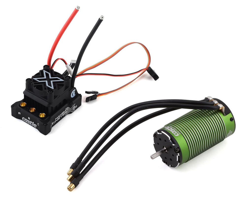 Castle Creations Mamba Monster X 8S 1/6 ESC Motor Combo 1717 Sensored Motor 1260kV (ONLINE ORDER ONLY)