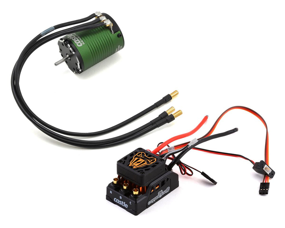 Castle Creations Copperhead 10 Waterproof 1/10 Sensored Combo 1406 4600Kv Basher Edition (ONLINE ORDER ONLY)