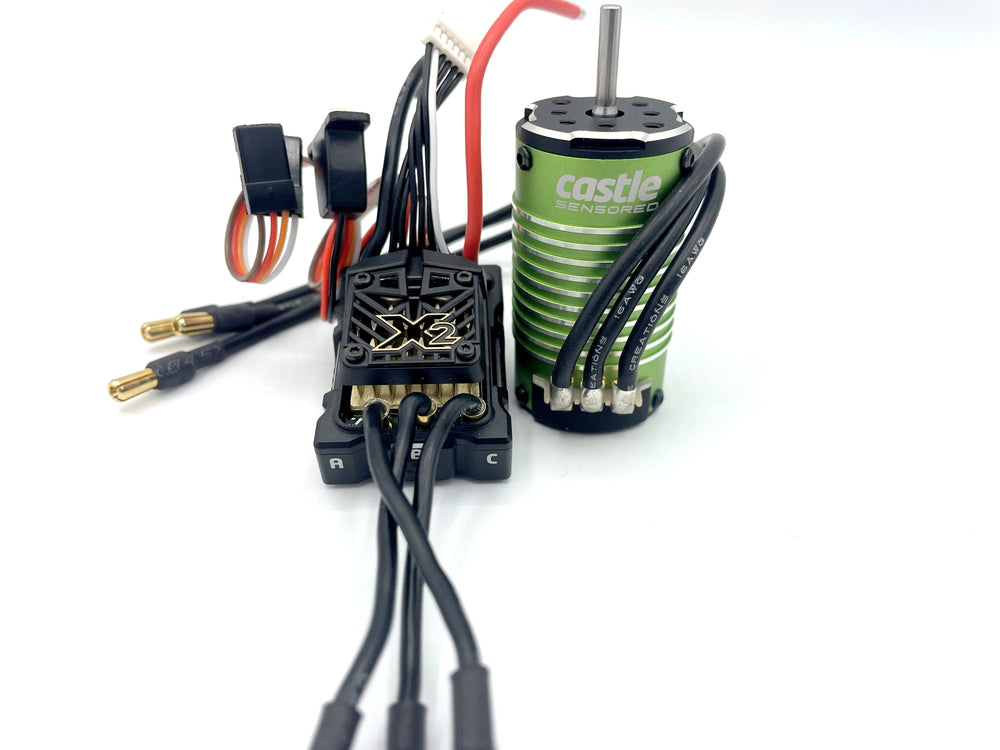 Castle Creations Mamba Micro X2 16.8V WP ESC 6350KV Sensored Motor (ONLINE ORDER ONLY)