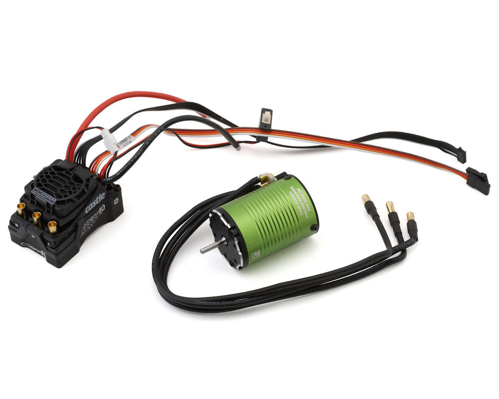 Castle Creations Cobra 10 6S 1/10 Brushless Combo w/1406 Sensored Motor (4600kV) 010-0174-01 (ONLINE ORDER ONLY)