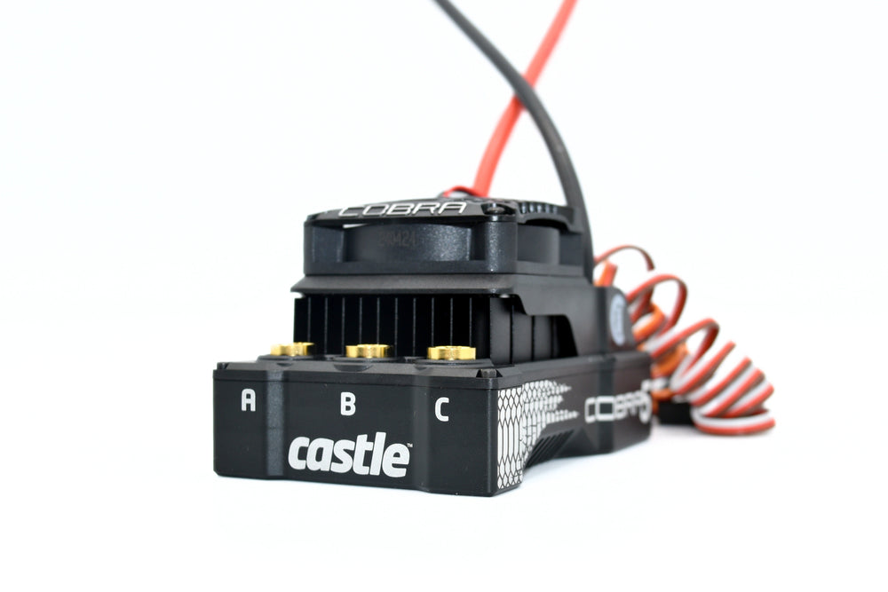 Castle Creations Cobra 5 8S 33.6V ESC 20A PEAK BEC 010-0179-00 (ONLINE ORDER ONLY)