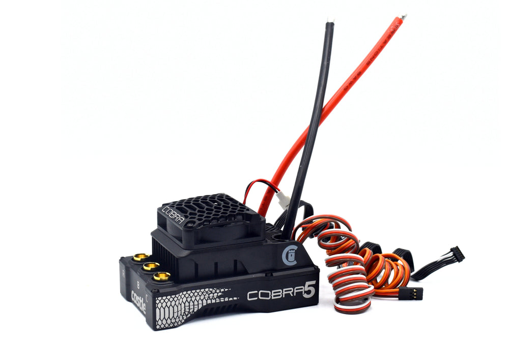 Castle Creations Cobra 5 8S 33.6V ESC 20A PEAK BEC 010-0179-00 (ONLINE ORDER ONLY)