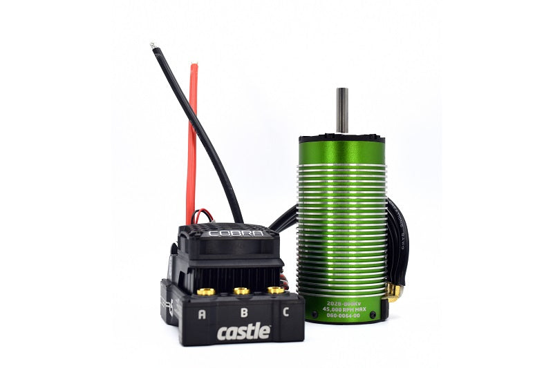 Castle Creations Cobra 5 8S 33.6V ESC 20A PEAK BEC w/2028-800KV 010-0179-01 (ONLINE ORDER ONLY)