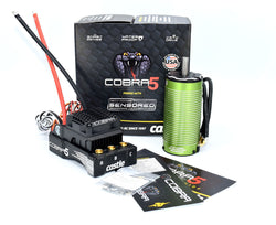 Castle Creations Cobra 5 8S 33.6V ESC 20A PEAK BEC w/1721-1260KV 010-0179-03 (ONLINE ORDER ONLY)