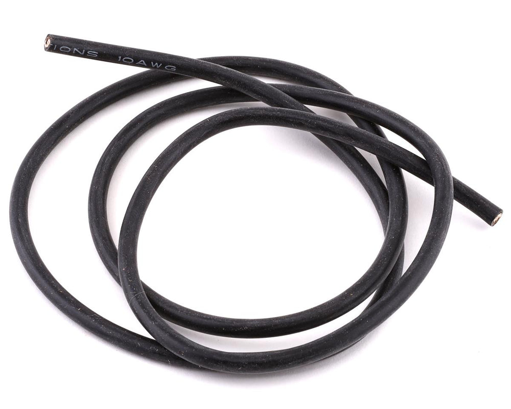 Castle Creations Silicone Coated Copper Wire (Black) (36") (10AWG) (ONLINE ORDER ONLY)