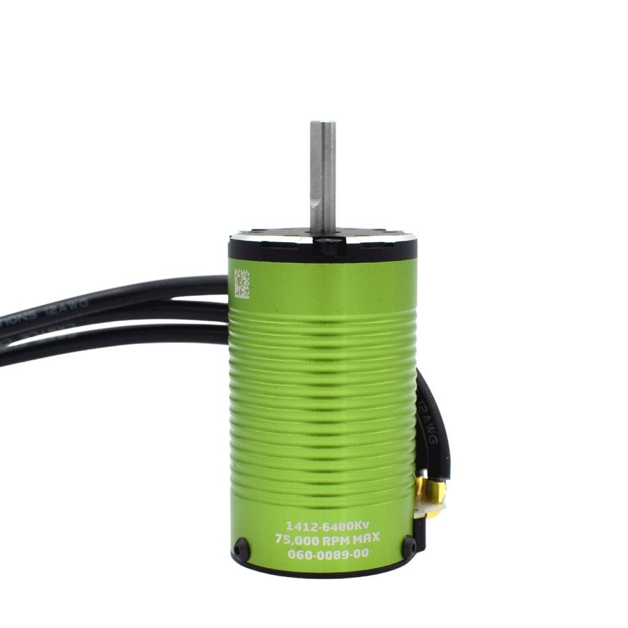 Castle Creations 1412 Sensored 4-Pole Brushless No Prep Drag Motor 6400kV (ONLINE ORDER ONLY)