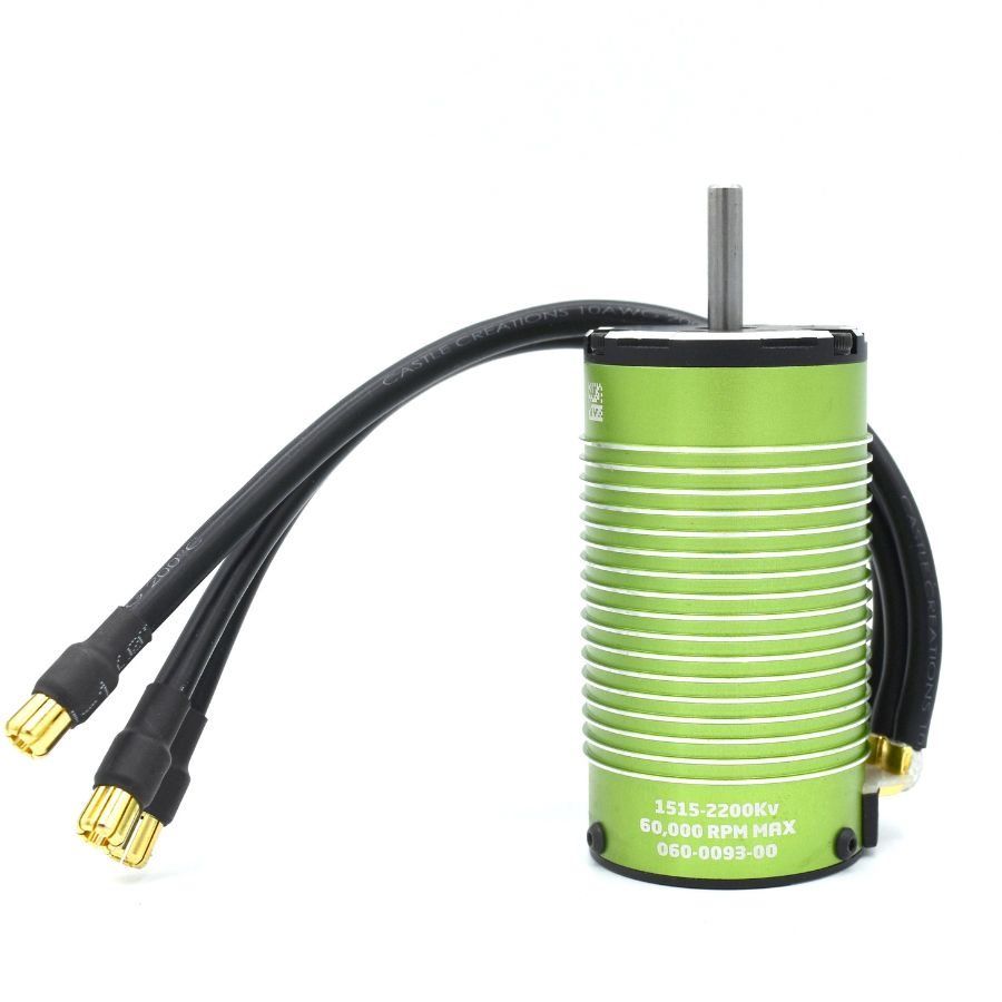 Castle Creations MOTOR 4-POLE SENSORED BRUSHLESS 1515-2200KV V2 (ONLINE ORDER ONLY)