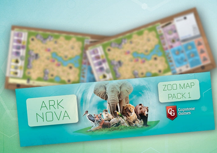 Ark Nova: Zoo Map Pack 1 (ONLINE ORDER ONLY)