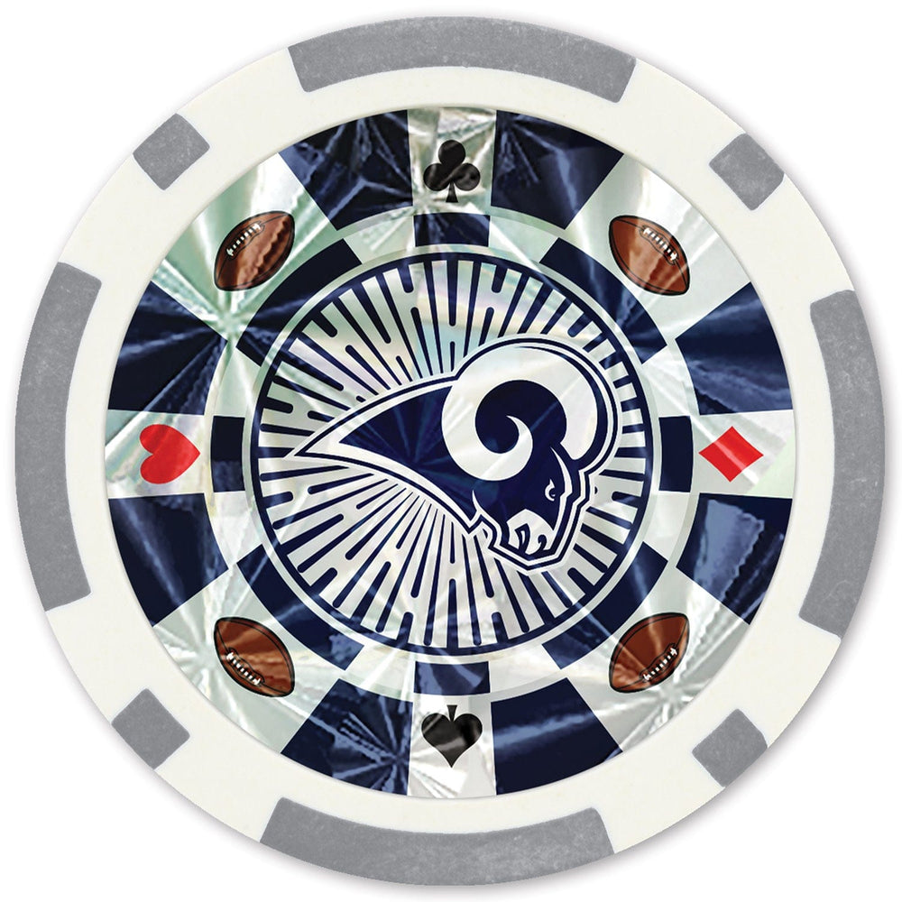 Los Angeles Rams 20 Piece Poker Chips (ONLINE ORDER ONLY)