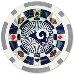 Los Angeles Rams 20 Piece Poker Chips (ONLINE ORDER ONLY)