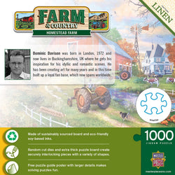 Farm & Country - Homestead Farm 1000 Piece Jigsaw Puzzle (ONLINE ORDER ONLY)