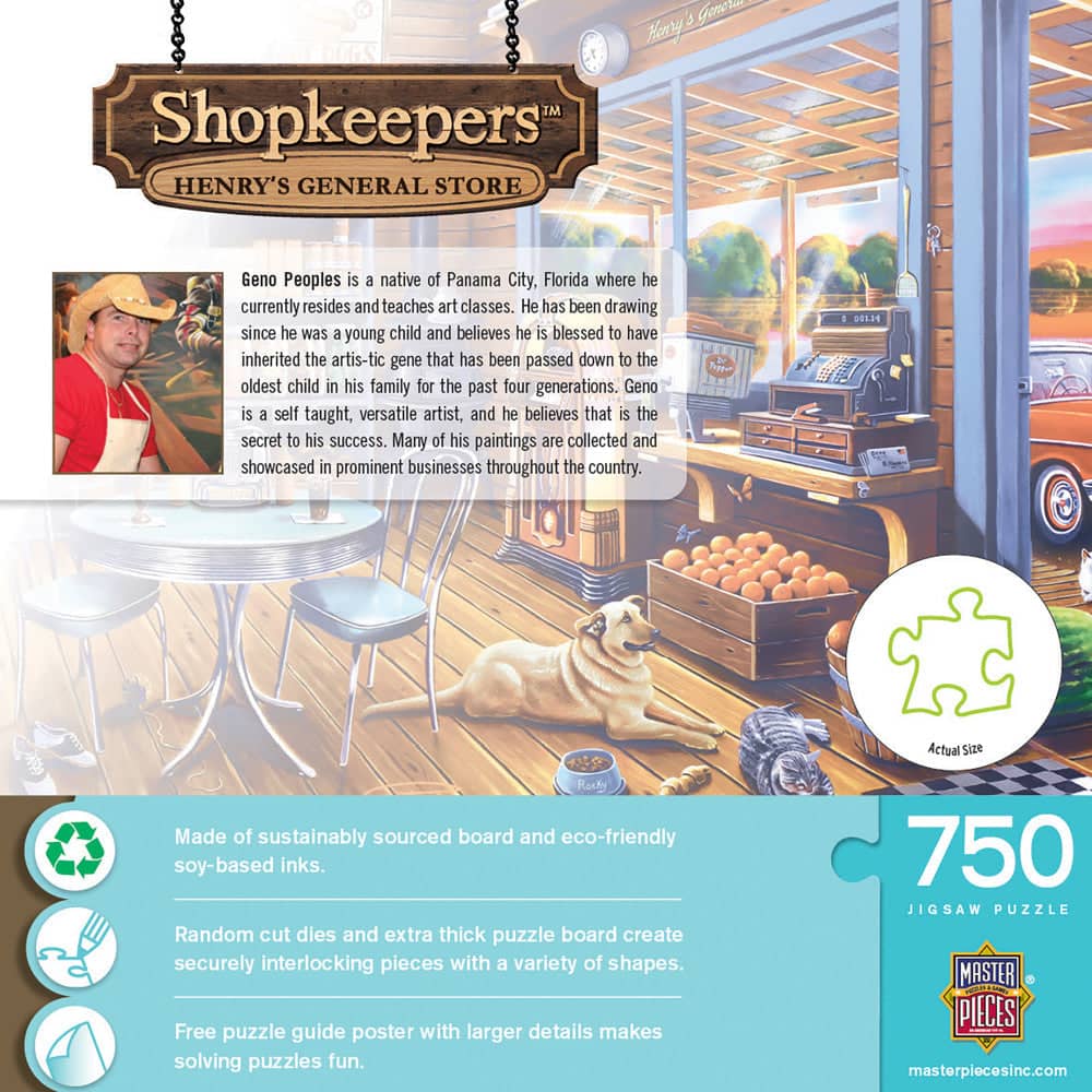 Shopkeepers - Henry's General Store 750 Piece Jigsaw Puzzle