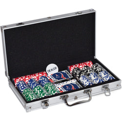 New England Patriots 300 Piece Poker Set (ONLINE ORDER ONLY)