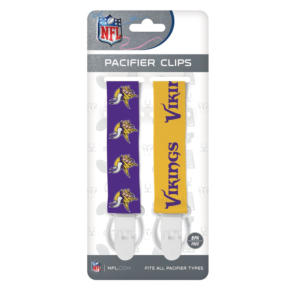Minnesota Vikings - Pacifier Clip 2-Pack