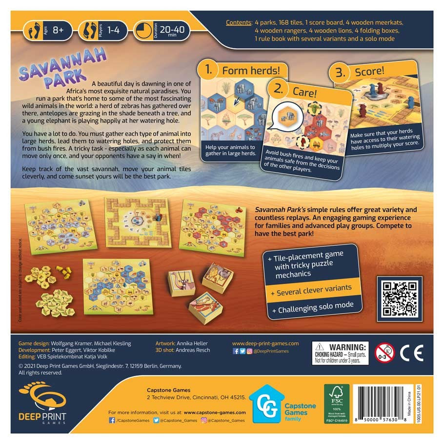 Savannah Park (ONLINE ORDER ONLY)