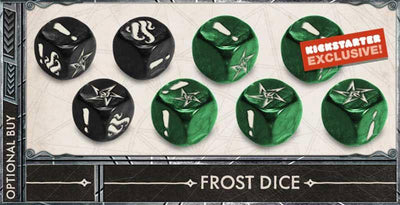 Cthulhu: Death May Die - Kickstarter Exclusive Frost Dice (ONLINE ORDER ONLY)