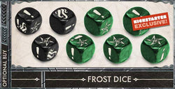 Cthulhu: Death May Die - Kickstarter Exclusive Frost Dice (ONLINE ORDER ONLY)