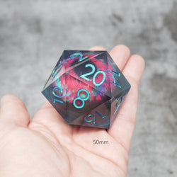 Cthulhu's Eye | Giant D20 Moving Eye DnD Dice | Acrylic RPG Gaming Dice (ONLINE ORDER ONLY)
