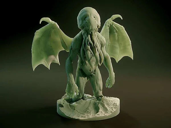 3D Printed Nafarrate Cthulhu Lovecraftian Bestiary 28 32 mm D&D (Online Only)