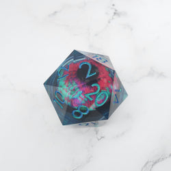 Cthulhu's Eye | Giant D20 Moving Eye DnD Dice | Acrylic RPG Gaming Dice (ONLINE ORDER ONLY)