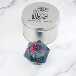 Cthulhu's Eye | Giant D20 Moving Eye DnD Dice | Acrylic RPG Gaming Dice (ONLINE ORDER ONLY)