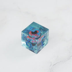Cthulhu's Eye |  7 Piece Moving Eye DnD Dice Set | Acrylic RPG Gaming Dice (ONLINE ORDER ONLY)