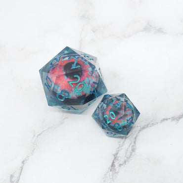 Cthulhu's Eye | Giant D20 Moving Eye DnD Dice | Acrylic RPG Gaming Dice (ONLINE ORDER ONLY)