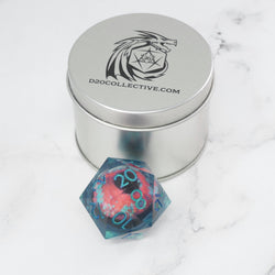 Cthulhu's Eye | Giant D20 Moving Eye DnD Dice | Acrylic RPG Gaming Dice (ONLINE ORDER ONLY)
