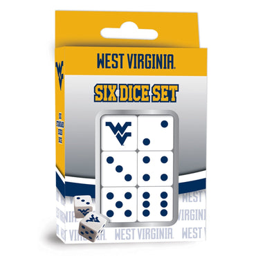 West Virginia Mountaineers Dice Set (ONLINE ORDER ONLY)
