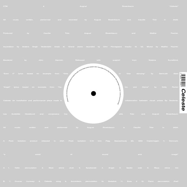 CTM & AUGUST ROSENBAUM - Celeste [Vinyl]