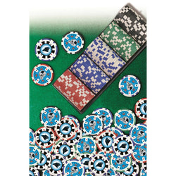 Carolina Panthers 100 Piece Poker Chips (ONLINE ORDER ONLY)